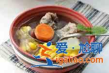 冬瓜玉米排骨湯？