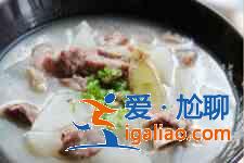 蘿卜排骨湯的做法？