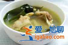 海帶排骨湯的做法？