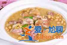 豬蹄燉黃豆的做法？