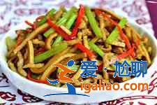 香干肉絲？