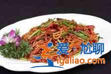 粉條炒肉？