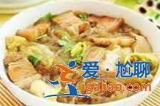 豬肉白菜燉粉條？