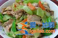 萵筍炒肉的做法介紹？