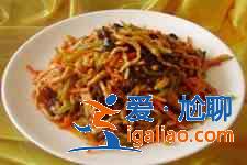 魚(yú)香肉絲的家常做法？