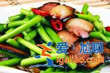 青蒜炒臘肉的做法？