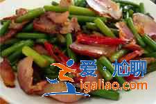 青蒜炒臘肉的做法？