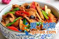 豆腐干炒肉的做法？