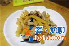 咸菜炒肉？