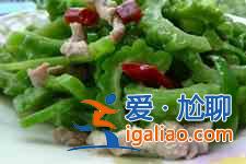 苦瓜炒肉？