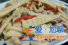 冬筍炒肉的做法？