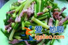 蒜苗炒肉絲的做法? 蒜苗炒肉絲的做法?
