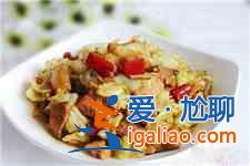 圓白菜炒肉？