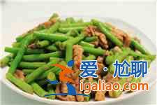 豇豆炒肉的做法大全？