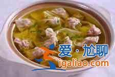 雞湯餛飩的做法？