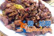 孜然雞胗的做法大全？