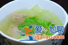 冬瓜羊肉丸子湯的做法？