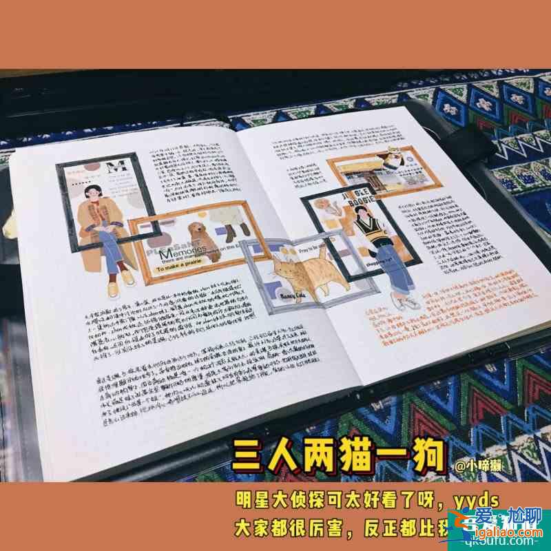 【手帳分享】A5拼貼+排版明星大偵探還是牛的？