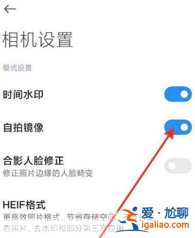 小米11鏡像翻轉在哪設置？