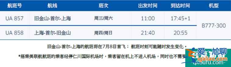 試管嬰兒資訊：美聯航7月8日恢復上海?舊金山航線？