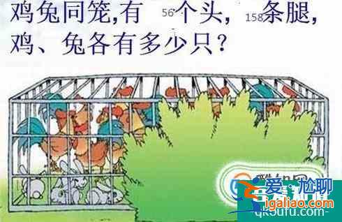 小學(xué)三年級(jí)之雞兔同籠問題？