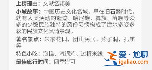 30個最美的中國小城，你最想去哪個？？