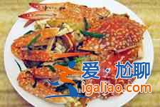 姜蔥炒花蟹的做法？