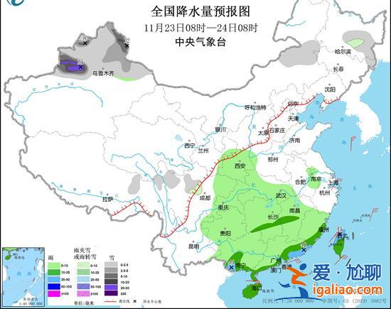 新疆需警惕頻繁降雪 南方大范圍陰雨仍在線？