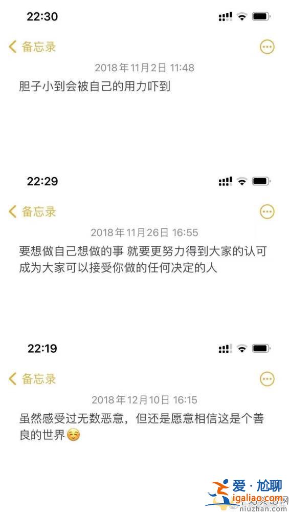 鞠婧祎備忘錄內(nèi)容是什么？ 姐姐正能量滿滿