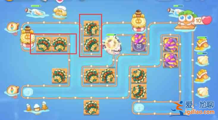 保衛蘿卜4天下第一湯8關攻略：天下第一湯第8關無傷通關教程？