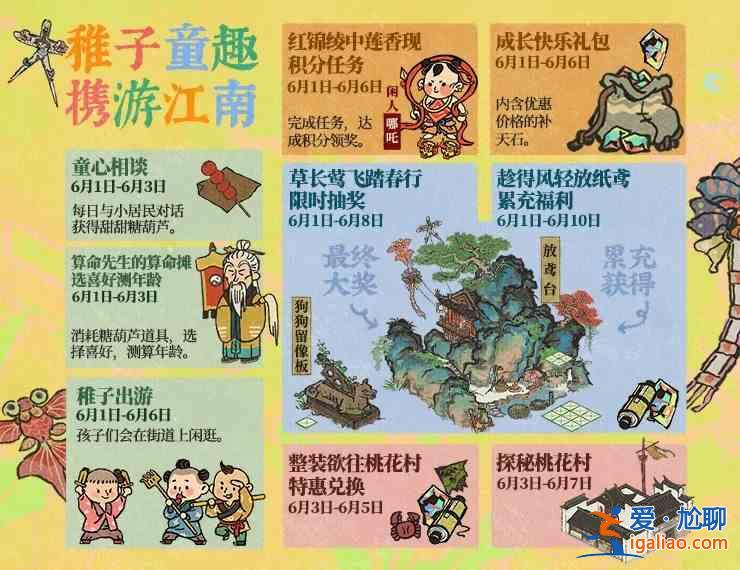 江南百景圖兒童節(jié)活動(dòng)大全 2021兒童節(jié)活動(dòng)內(nèi)容匯總？