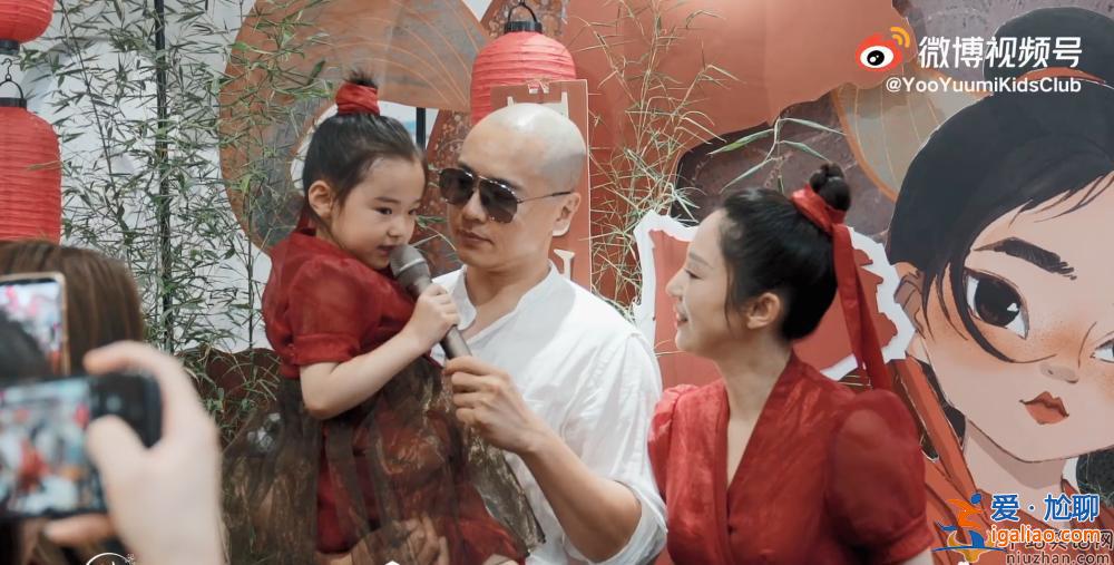 董璇為小酒窩慶祝五歲生日 高云翔低調現身