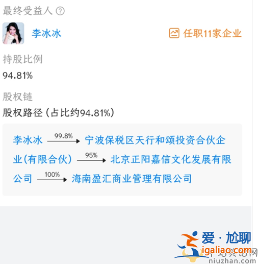 李冰冰開新公司？注冊資本一百萬