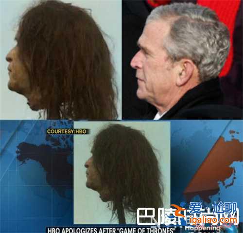 名劍收割機的鐵王座 玩嗨奈德的腦袋被惡搞的小布什爆眼后的紅毒蛇竟然睡著小玫瑰也怕劇透假戲假作的雪諾連？