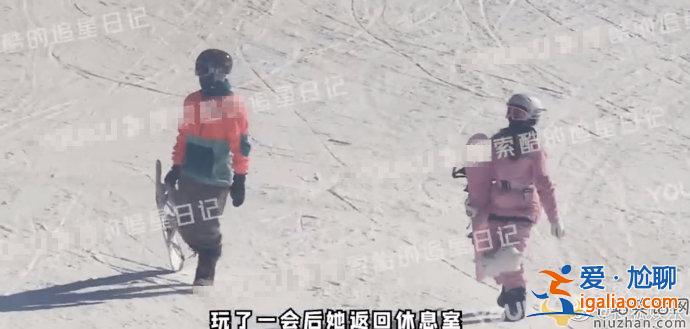 李易峰方安娜被曝戀情，與女方滑雪后同回酒店