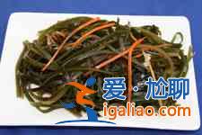 涼拌海帶絲的做法？