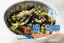 涼拌裙帶菜？