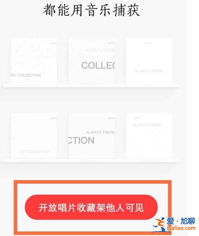網(wǎng)易云唱片架怎么設(shè)置他人可見？