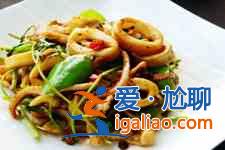 辣炒魷魚(yú)？