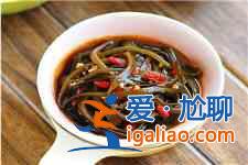 海帶絲的做法？