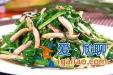 魷魚炒韭菜？