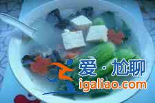 青菜豆腐湯的做法？