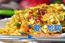 炒洋白菜的做法？