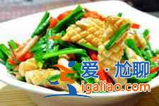 韭菜炒魷魚的做法？