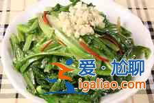 蒜泥生菜的做法？