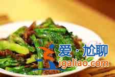 豆豉鯪魚油麥菜的做法？