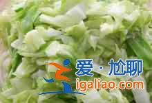 爆炒甘藍的做法？