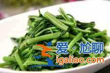 炒空心菜制作方法？