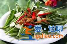 炒空心菜制作方法？