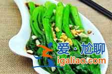 白灼菜心的做法？